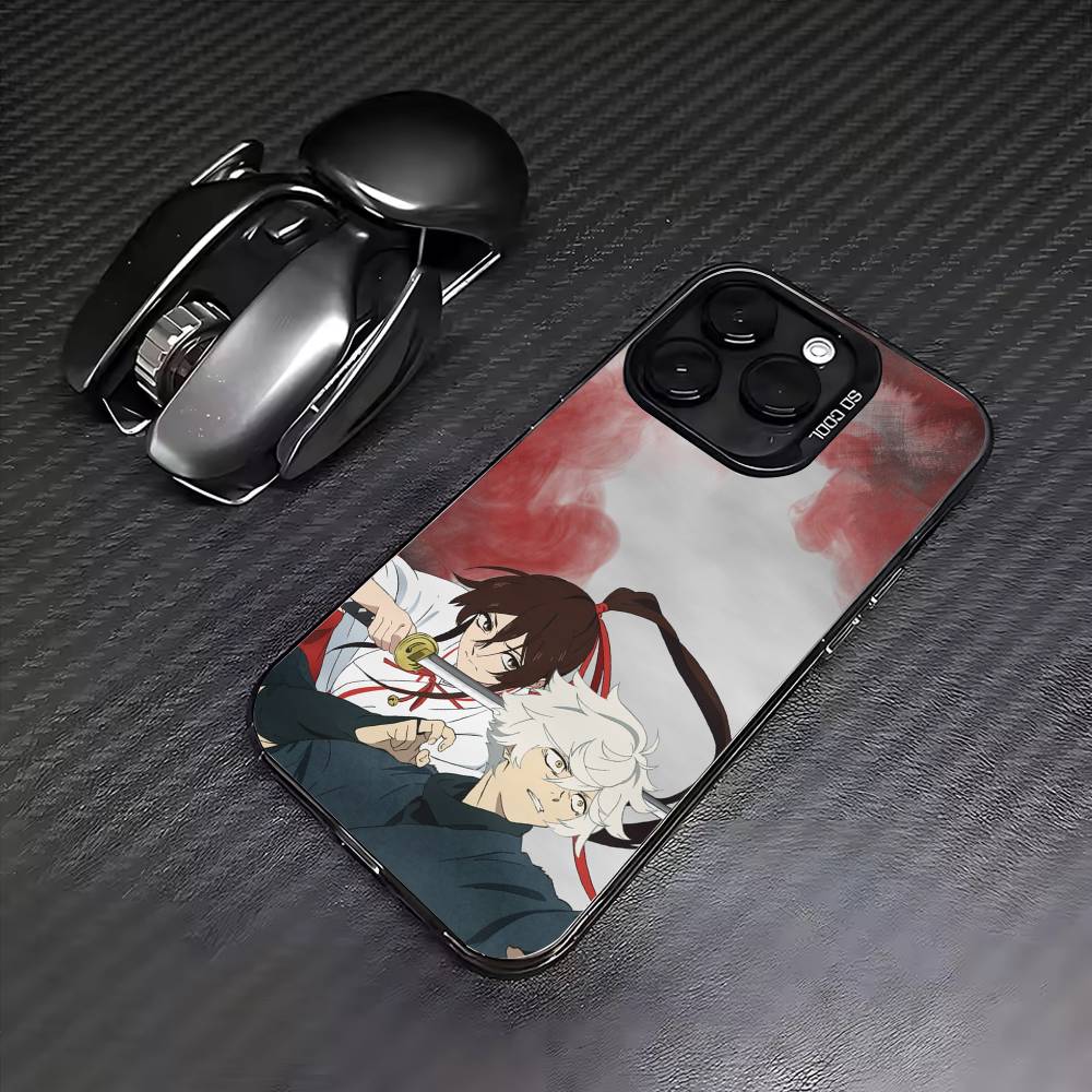 HOT H-Hell's Anime Paradise  Phone Case For iPhone17,16,15,14,13,12,11 Plus,Pro Max Colored Silver Plated Inside Cover