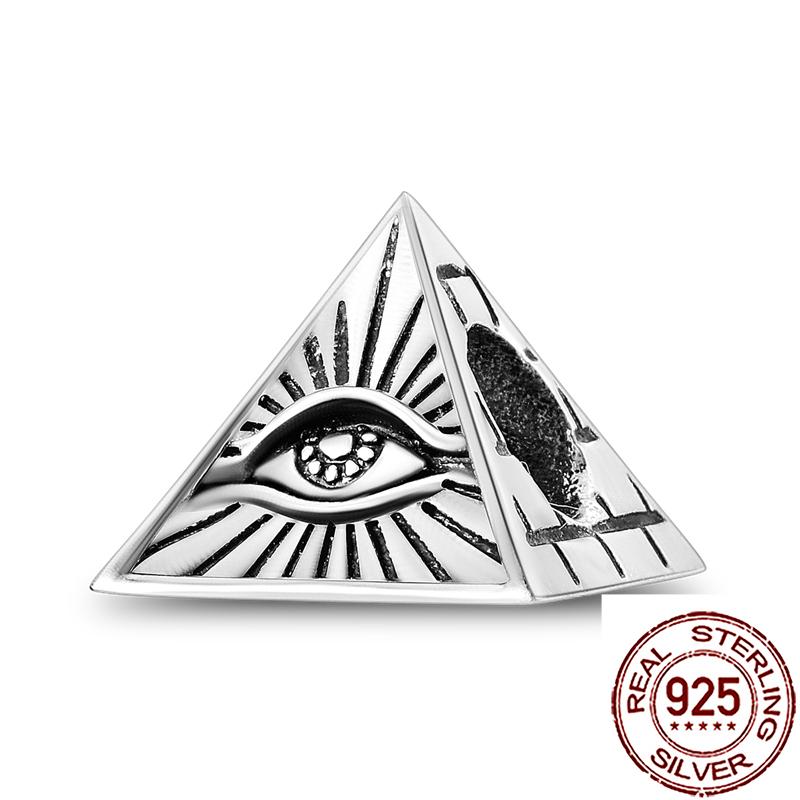 Charms Copper Hamsa Hand All-Seeing Eye Horus Fatima Protection Beads Fit Bracelet Necklace Women Diy Jewelry