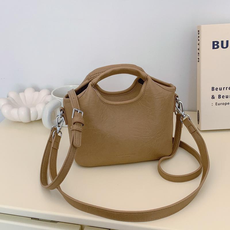 Spring New Portable Bucket Bag Bag Women's Fashion Casual Personality Shoulder Bag Versatile Trendy Messenger Bag