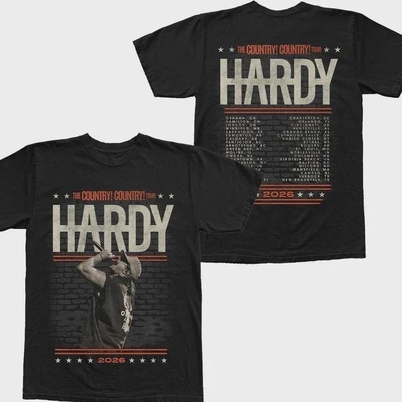 Hardy Country Country Tour 2026 Unisex TShirt Gifts For Fans S