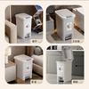 Trash Can Household Bathroom Toilet Kitchen with Cover New Living Room Bedroom Large Capacity Foot Pedal Type