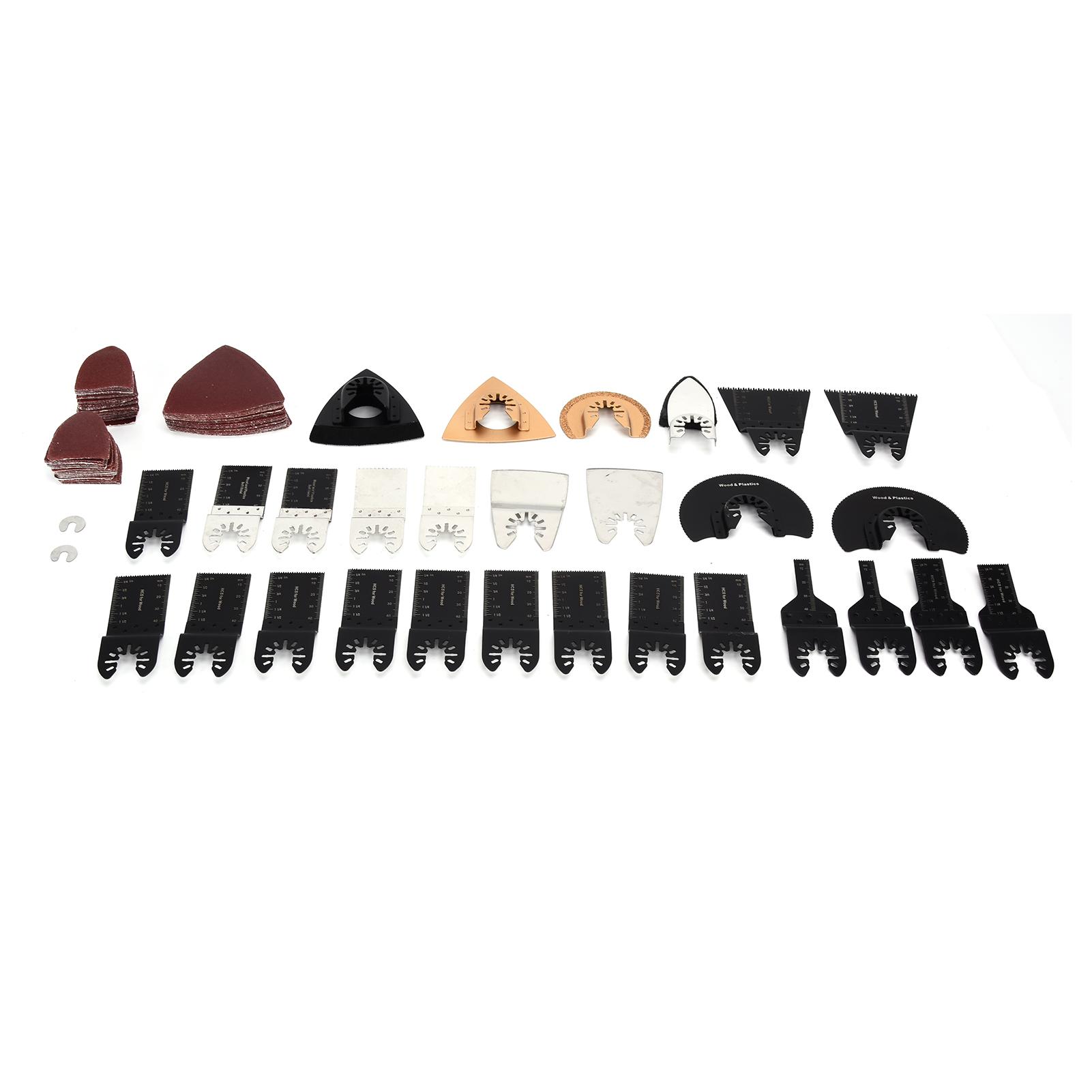 

Комплект лезвий для осциллирующего инструмента Комплект лезвий для многофункциональной пилы из высокоуглеродистой стали для металла и дерева