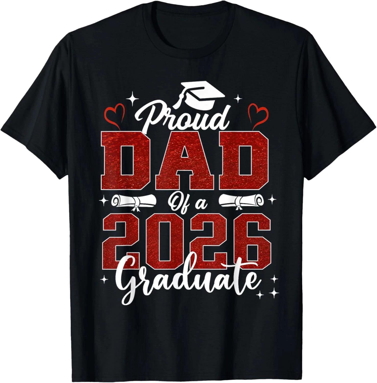 Senior Dad 2026 Graduation Proud Dad of a 2026 Graduate T shirt 2XL