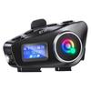Motorcycle Income (Equipped with OLED Display), Earphones, Incom, Communication Device for Bibikes, Talk Distance