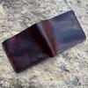 Vintage Handmade Leather Wallet for Men Bifold Minimalist Genuine Leather Men Wallet