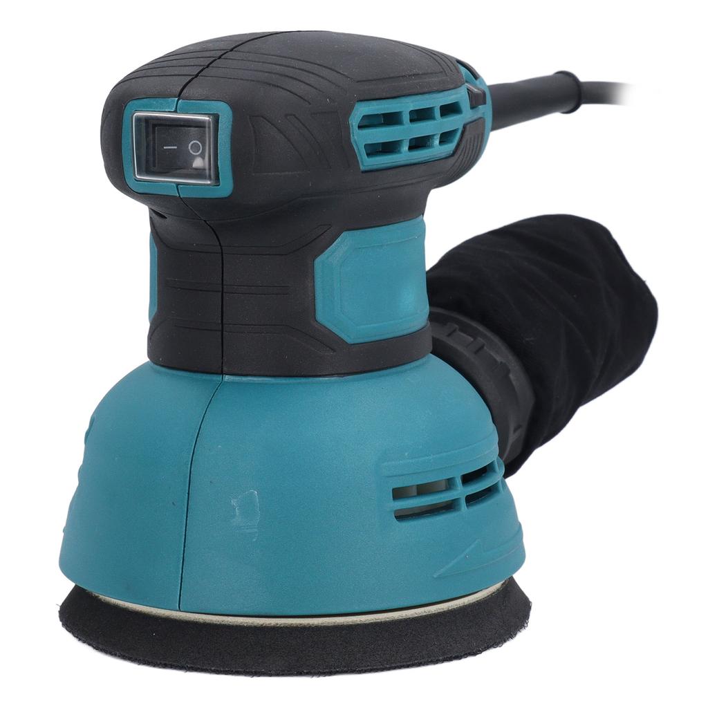 5 Inch Orbital Sander with 16 Sandpapers 6 Variable Speeds Electric Eccentric Sander for Wood Metal