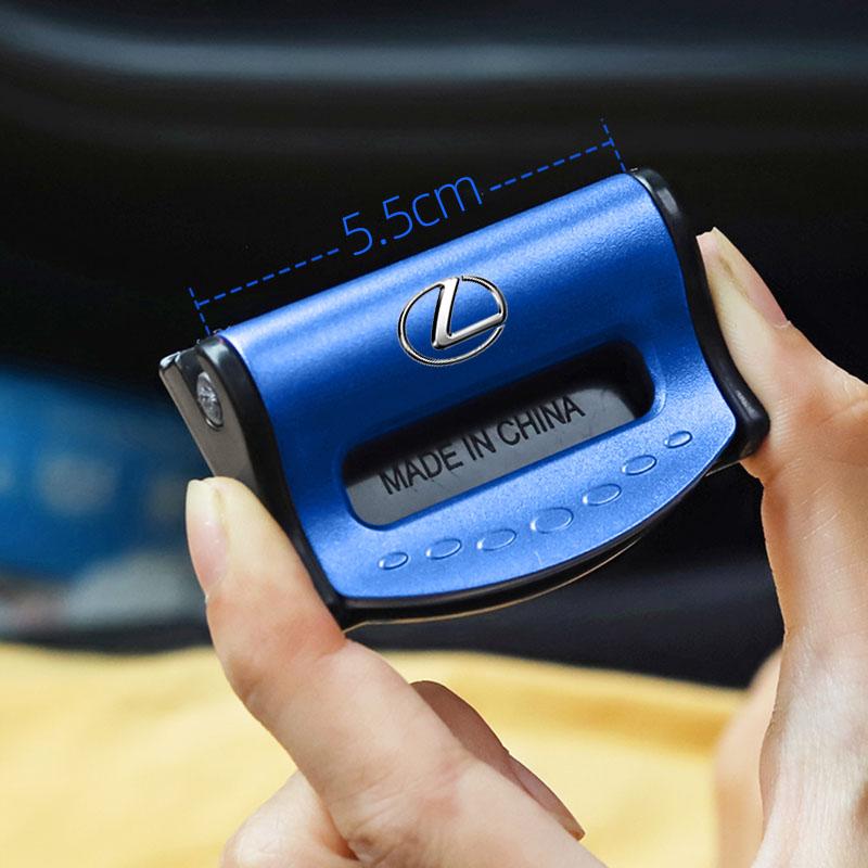 Car Seat Belt Limiter Anti-Slip Seatbelt Stopper For Lexus RX330 IS250 Ct200h RX350 ES350 Universal Car Seat Belt Fixing Clips