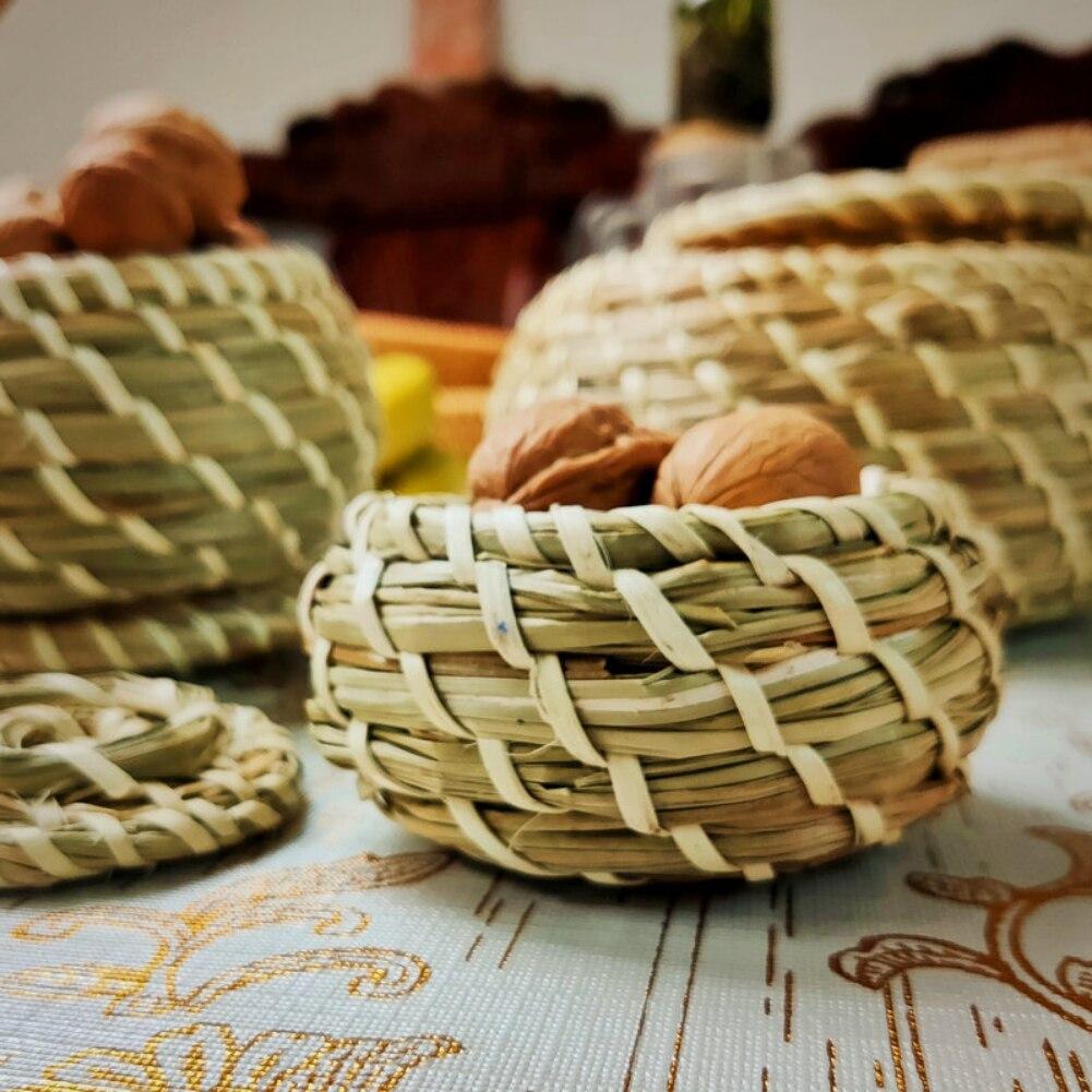 Woven Storage Basket  Used In Nurseries Salons Hotels Box Desktop Storage Basket