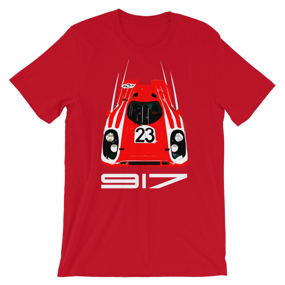 917 Vintage Race Car Short-Sleeve Unisex T-Shirt