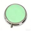 3 Cell Metal Pill Boxes Stainless Steel Round Pill Boxes Medicine Organizer Container Medicine Case Splitters Pill Candy Box