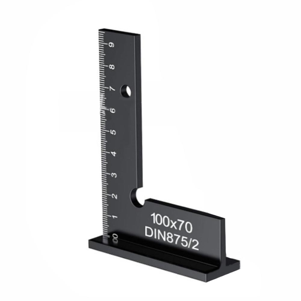 

90 Degree Right Angle Square Ruler With Stand Woodworking Ruler Angle Measuring Tool Woodworking Tools 100x70