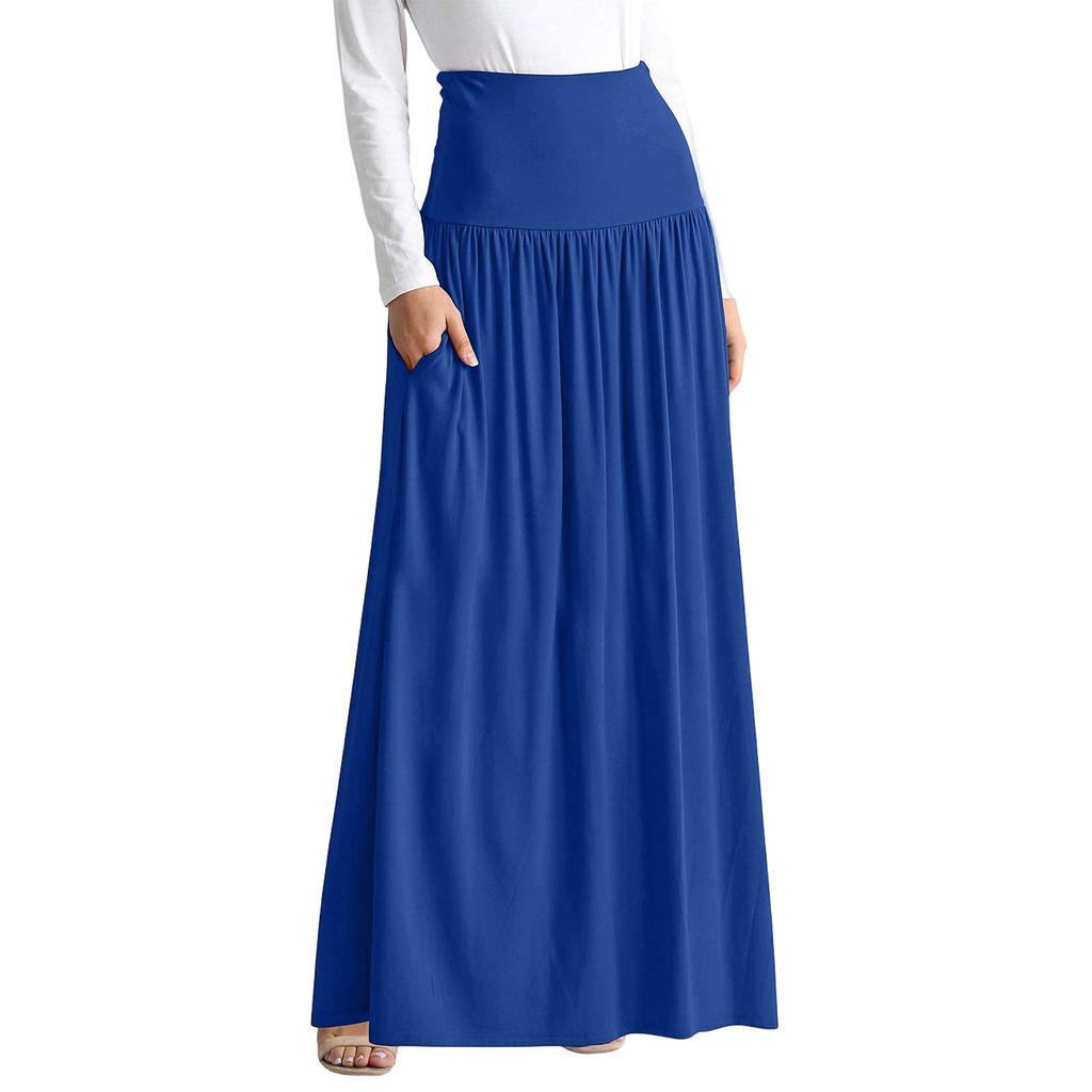Damenmode Farbiges Midikleid