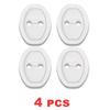 Car Door Lock Buffer Shock Absorber Silicone Cushion Universal Car Door Closing Sound Deadener Damper Antirust Protective Covers Interior Mirrors 6