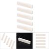 5Pcs DIY Blank Buffalo Bone Nut String Pillow for Classical Electric Acoustic Guitar 52x6x10mm