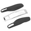 Remote Control Key Shell Black Leather Surface Dustproof Case Shell Cover Replacement For Panamera