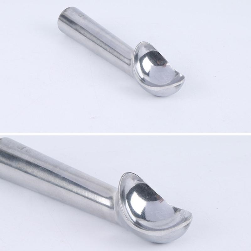 Aluminum Alloy Dessert Scooper Ergonomic Handle Melon Ball Spoon Multipurpose Ice Cream Scoops With Ergonomic Grip