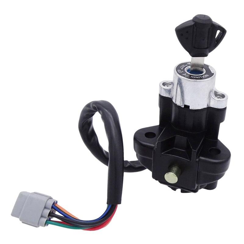 1 Set Motorcycle Fuel Gas Cap Seat Lock with Key For Suzuki VStrom 1000 DL1000 V-Strom 2002 Fuel Tank Cap Cover