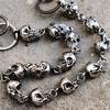 Men's Motorcyle KeyChain Jean Biker Wallet Belts Chain Skull Charm Gothic Rock Skull Pants Trousers Waist Key Men's  BL48