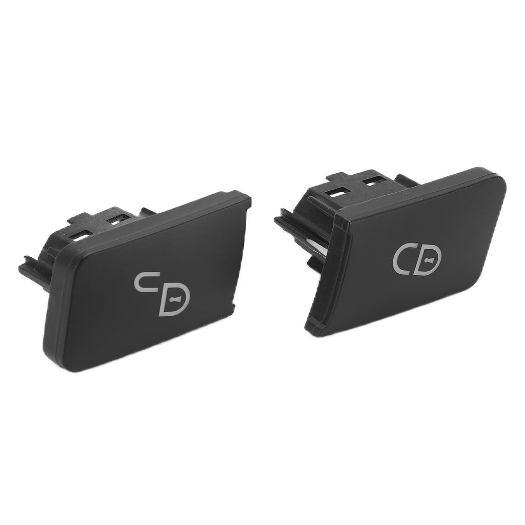 2PCS Car Left Door Lock Switch Button 2049058402 Replacement for MerceddesBenzEClass W207 20092015