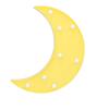 Yellow Moon Night Light Moon Shaped Ambient Lamp Decorative LED Night Light  Nursery Room