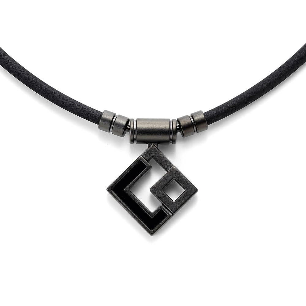 Colantotte Magnetic Necklace TAO AURA Matte Black L