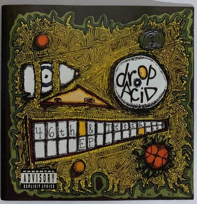 CD DROP ACID - 46th & Teeth E.P. HED016 Cargo Records,  1992 US Rock Used