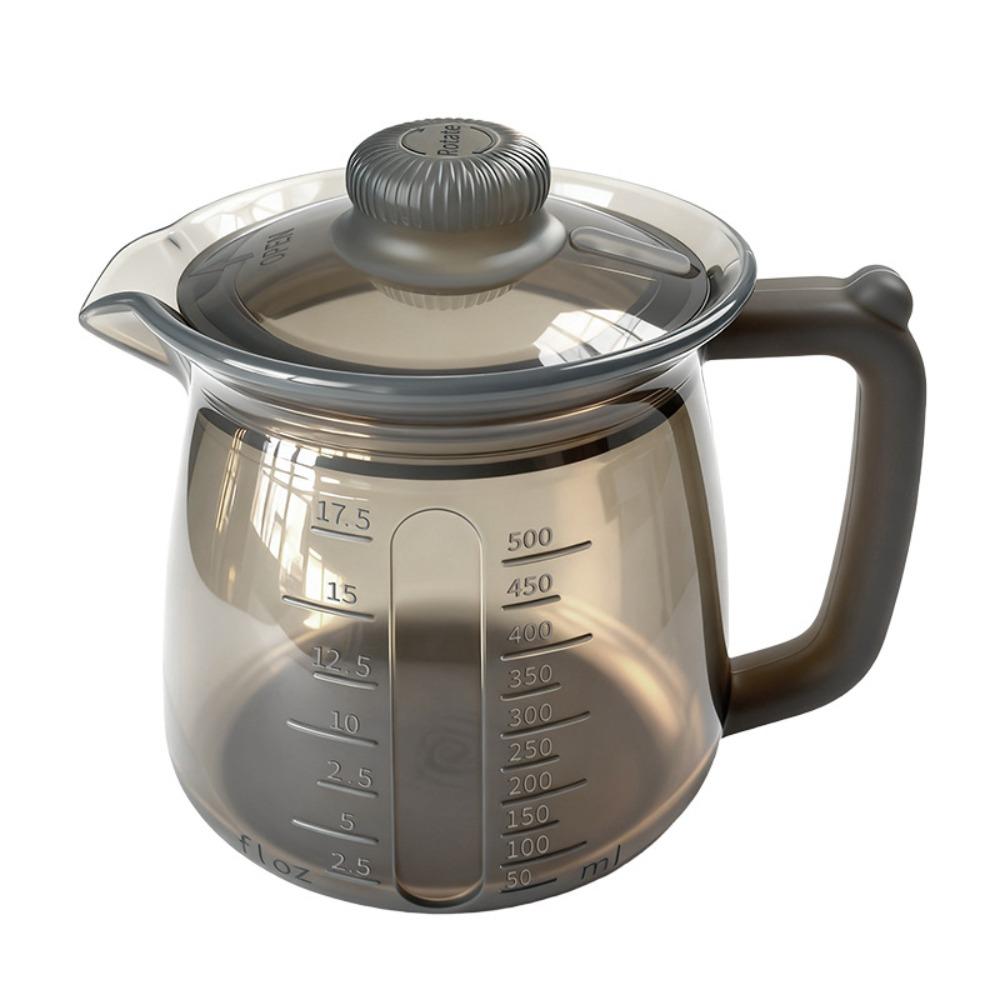 Leakproof Silicone Teapot 500ml Capacity Milk Jug Multipurpose Coffee Carafe  Juice Serving