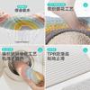 Plush Bath Mat Absorbent Non-Slip Floor Rug Bathroom Entrance Quick Dry Chenille Carpet Korean Style Home Decor