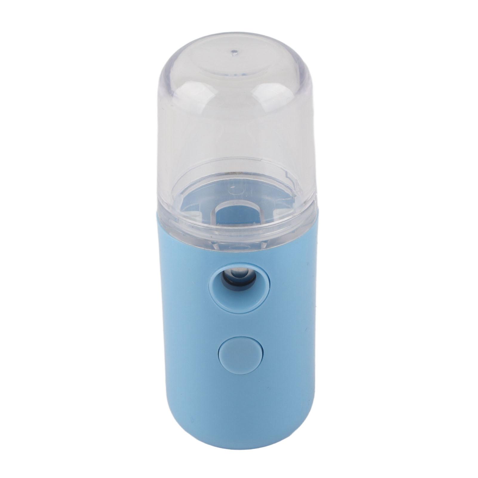 

Face Mist Sprayer USB Charging Moisturizing Handheld Mini Facial Humidifier for Neck Arm Leg Blue