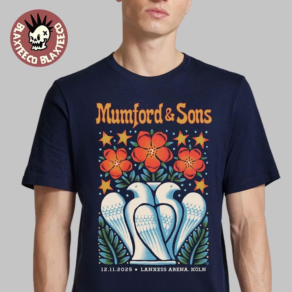 Mumford And Sons Köln DE 2025 Event Poster Am 12. November 2025 Shirt Unisex T-Shirt