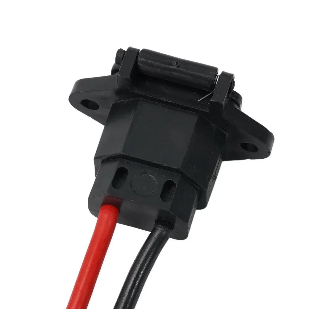 Electric Scooter Vehicle Charging Socket E-Bike Car Plug Cable Wire Connector E-Bike Battery Connector Plug With Cable Accessori