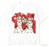 Kasane Teto Cotton TShirt 2026 NewModel Shirt Personality Clothes Year Round Clothing Short Streetwear Sleeves Breathable Soft