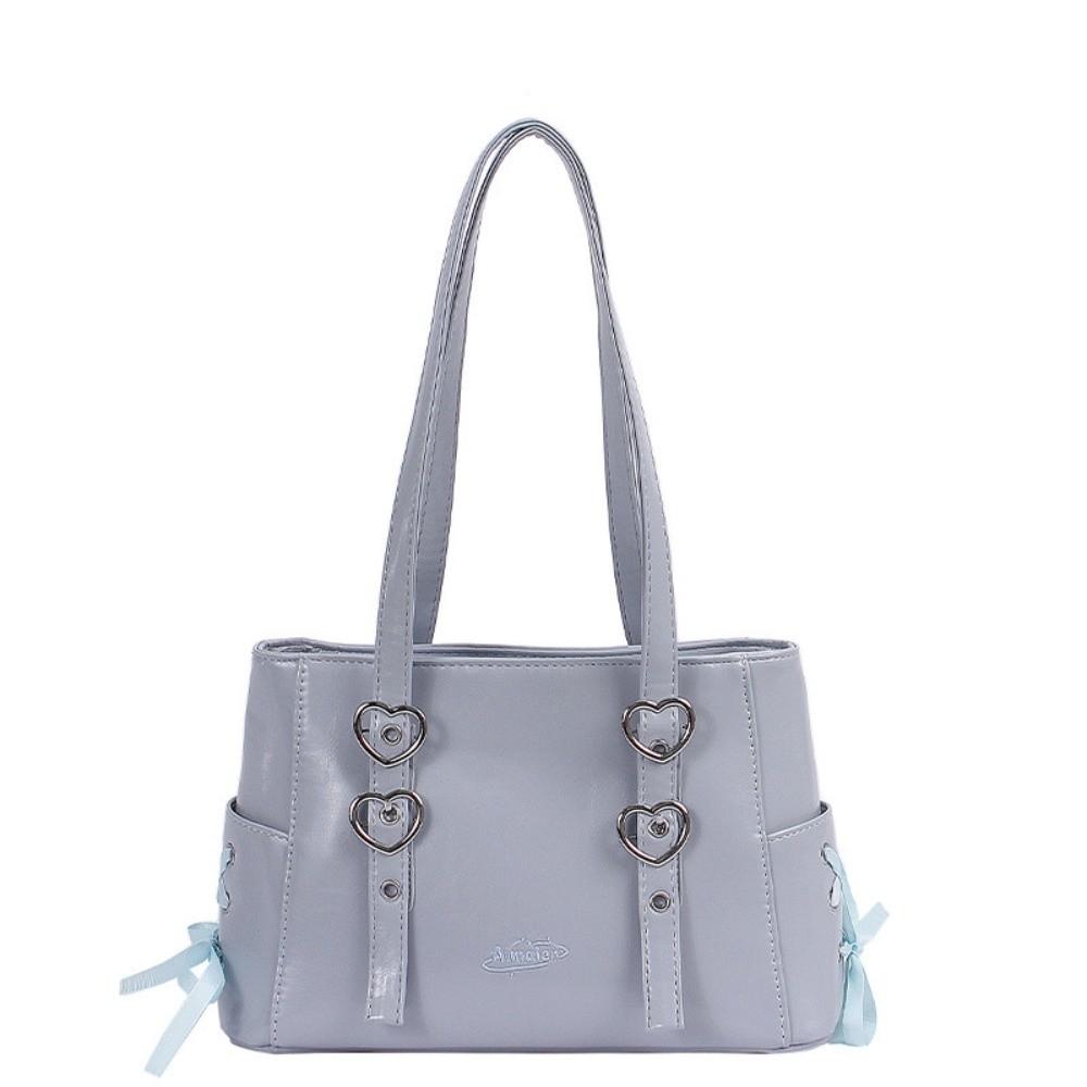 

Универсальные сумки через плечо с лентами, женские сумки высокого класса, модный рюкзак с бантом, для поездок на работу синий