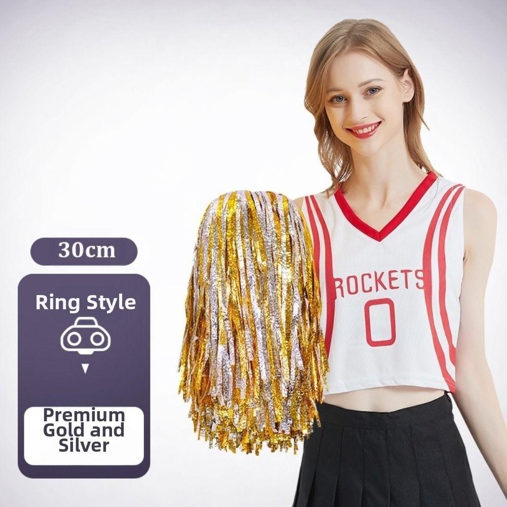 PET Cheap Practical Cheerleading 30cm Cheering Ball New Game Pom Poms Club Supplies