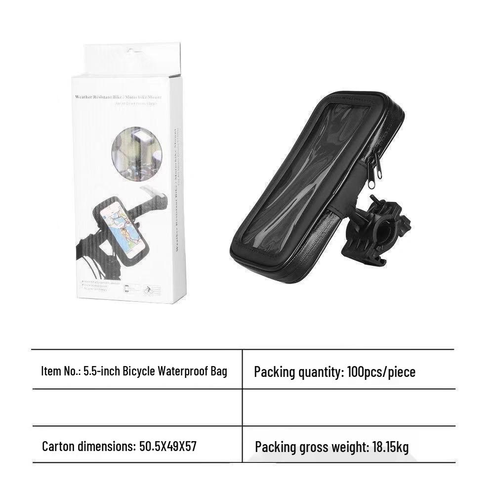 Водонепроницаемое крепление для телефона на мотоцикл/велосипед: Регулируемый, ударопрочный силиконовый держатель