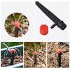 100Pieces Drip Emitters for Drip Irrigation Tubing Adjustable 360 Degree Dripper