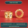 Year of the Horse Sand Gold Non-Fading Drip Oil Beaded DIY Bracelet and Jewelry Accessories.