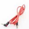 Speaker 90 Degree Angle Head Male To Male AUX Cord Replacement Audio Cable Extension Line Connector