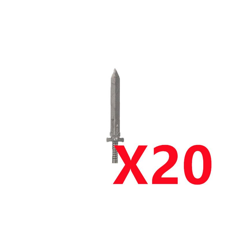 MOC War Building Blocks Movie Characters Soldier Weapons Accessories Rifle Heavy Demolition Pistol Mini Brick Gift Toy X018 DIY