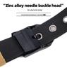 Men's Nylon Canvas Belt with Rotating Alloy Pin Buckle - Durable, Versatile Outdoor Tactical Belt