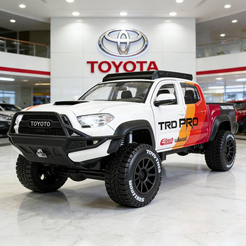 Maisto 1:27 Toyota Tacoma TRD PRO 2023 Alloy Car Diecasts & Toy Vehicles Car Model Miniature Scale Model Car For Children