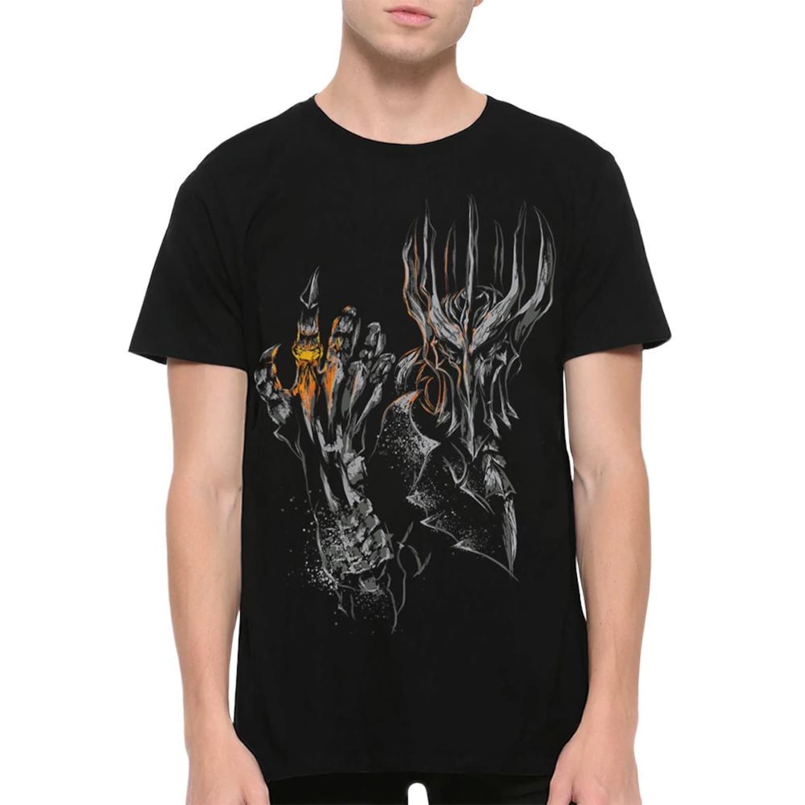 Sauron The One Ring T-Shirt, J. R. R. Tolkien Shirt, Men s and Women s Sizes (LOR-80013) S