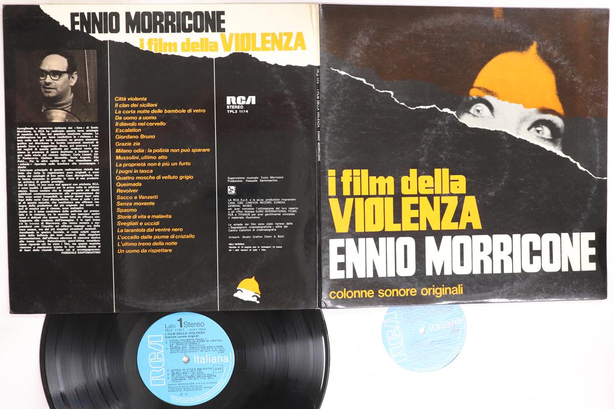 

LP Record OST. ENNIO MORRICONE I Film Della Violenza TPL21174 RCA ITALIANA 1975 Italy Soundtracks Musicals Used