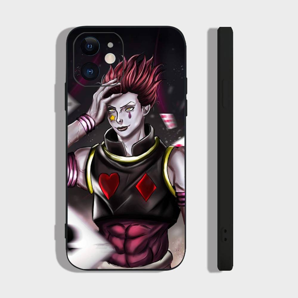 

Hisoka Anime H-Hunter X Hunter Phone Case For IPhone 17 Air 16 15 14 13 Pro Max 11 12 Black Silicone Cover IPHONE 15PRO