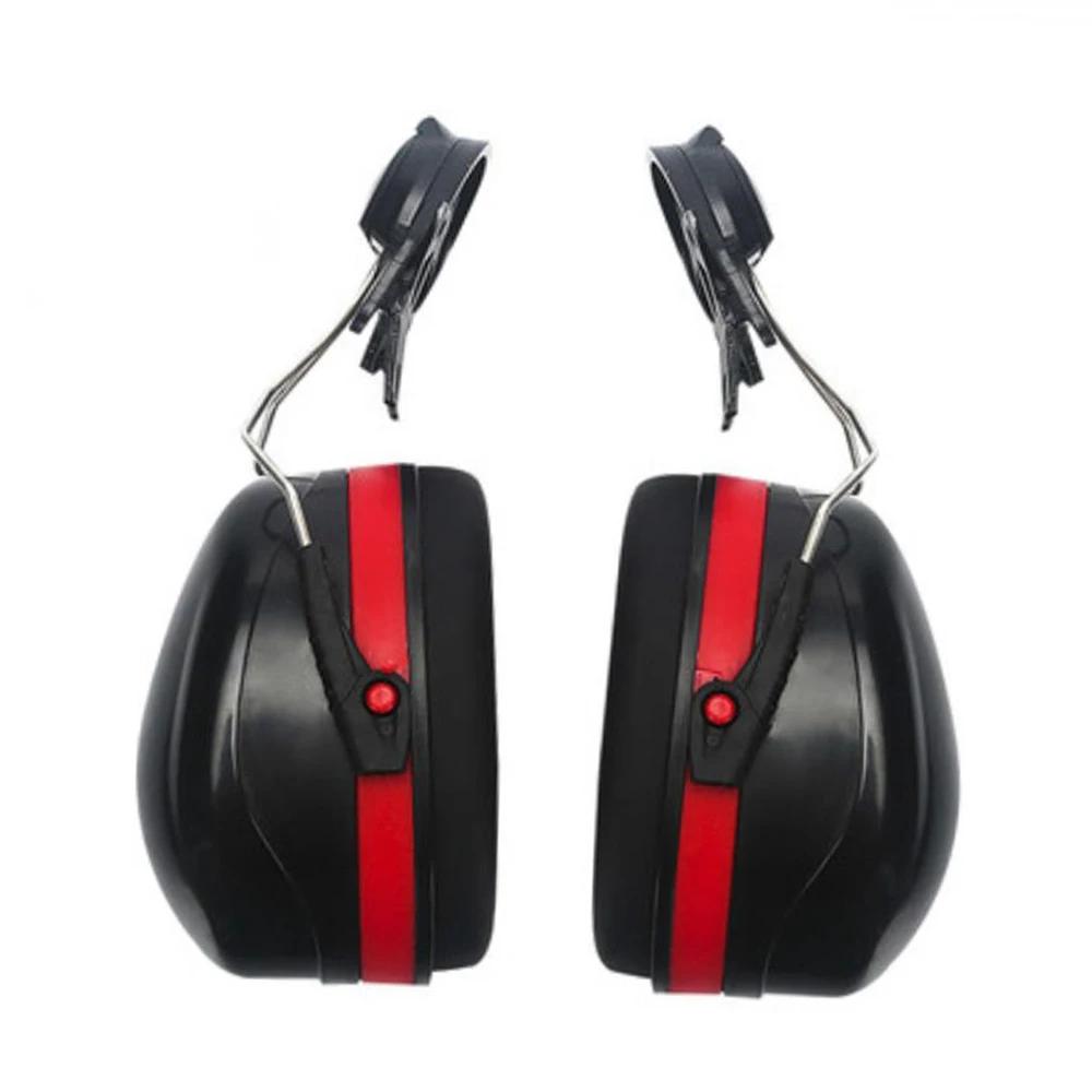

Anti-Noise Head Adjustable Earmuffs Foldable NRR 23dB Noise Insulation Ear Protector For Work Study Shooting Hearing Protection червоний