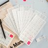365-Day Decorative Date Stickers Set for Planners - Pack of 12