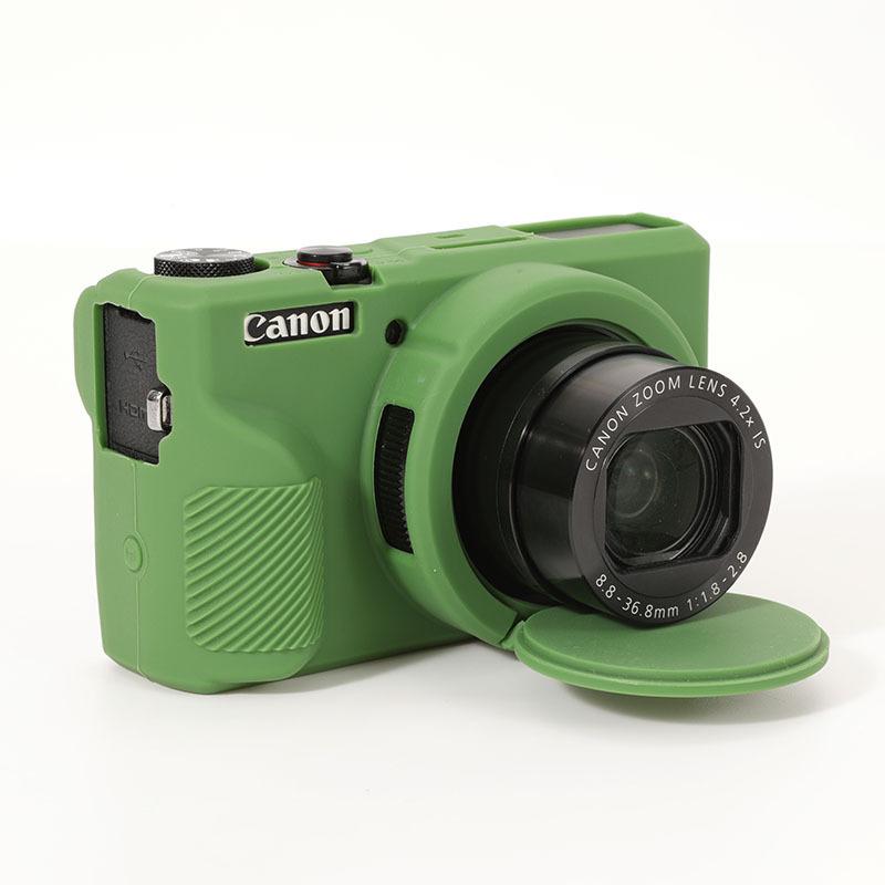Husă de silicon pentru Canon PowerShot G7X Mark III - G7X3 Geantă pentru cameră și protector moale