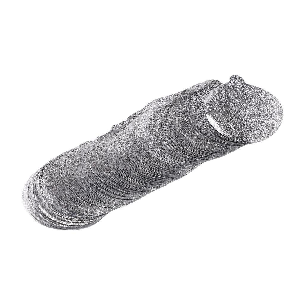 37MM Aluminum Foil Lids, 200pcs Coffee Capsules Foil   Heat Sealable Non Self Adhesive Aluminum Lids Foil for Coffee Pods Covers, Crafted from Pre