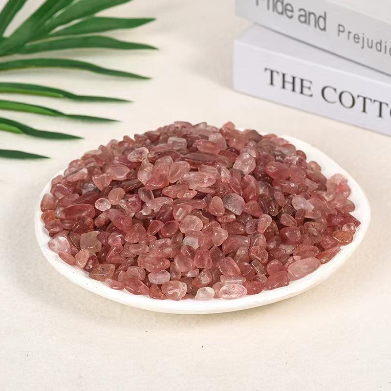 Polished Donghai Crystal Raw Stones: White, Pink, Purple, Yellow, Green Aventurine for Fish Tanks and Demagnetizing.
