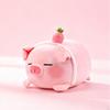Cute Strawberry Pig Plush Pillow Soft Stuffed Animal For Kids And Teens